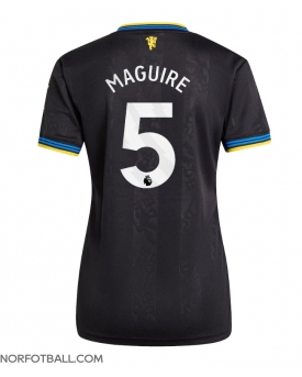 Billige Fotballdrakt Manchester United Harry Maguire #5 Replika Tredjedrakt Dame 2025-26 Kortermet Billige Fotballdrakt Manchester United Harry Maguire #5 Replika Tredjedrakt Dame 2025-26 Kortermet